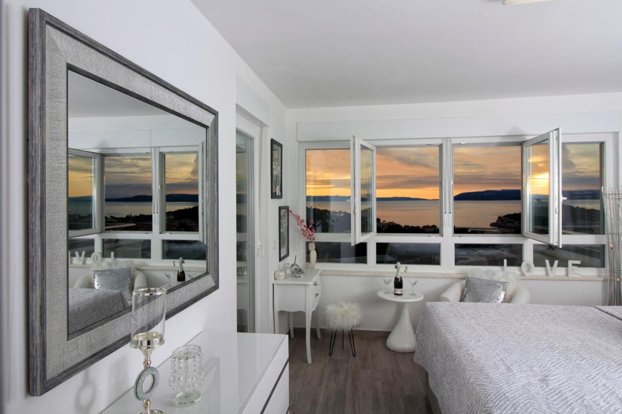 Leilighet New Penthouse 150 M2 With Private Jacuzzi, Beautiful Sea, City And Island View Makarska